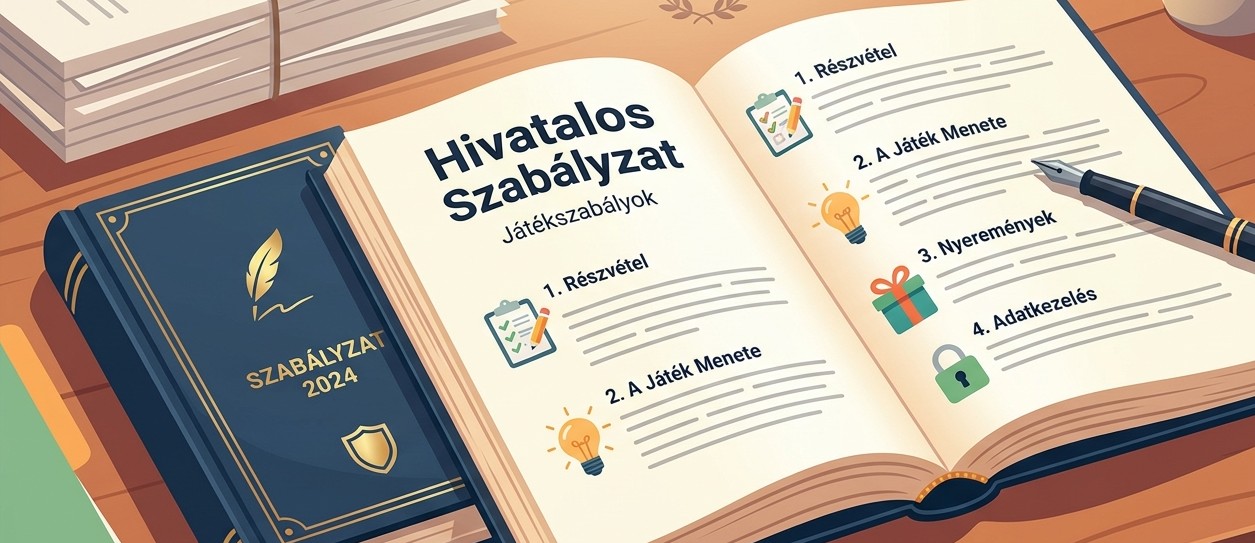 Nyereményjáték – játékszabályzat